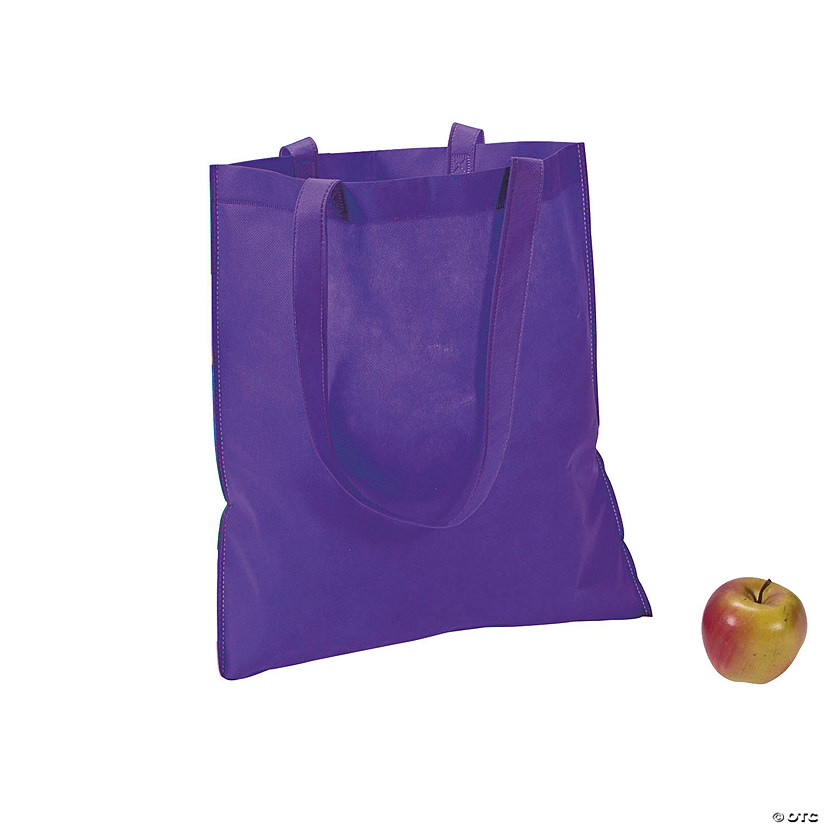 15" x 17" Large Nonwoven Tote Bags - 12 Pc. Image