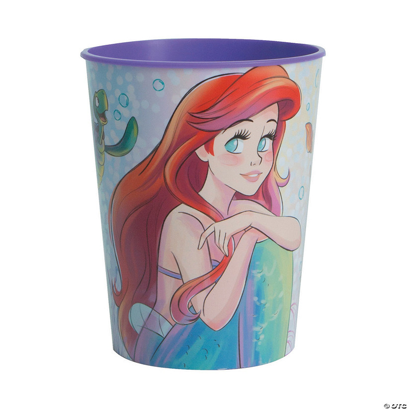 16 oz. Disney's The Little Mermaid&#8482; Reusable Plastic Favor Tumbler Image