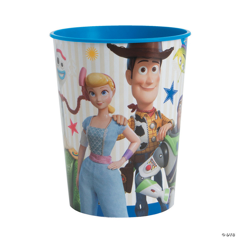 16 oz. Disney's Toy Story 4 Reusable Plastic Favor Tumbler Image