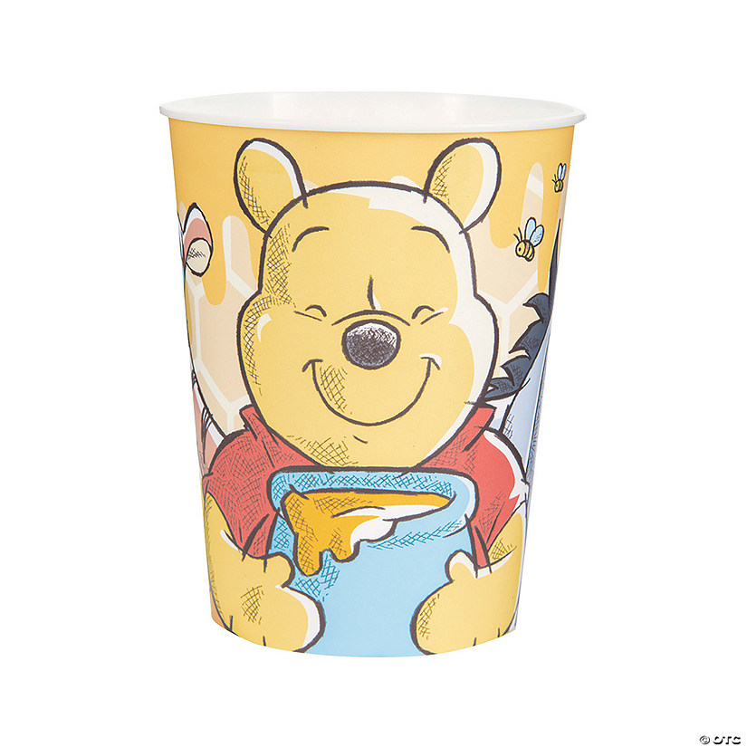 16 oz. Disney's Winnie the Pooh Reusable Plastic Favor Tumbler Image