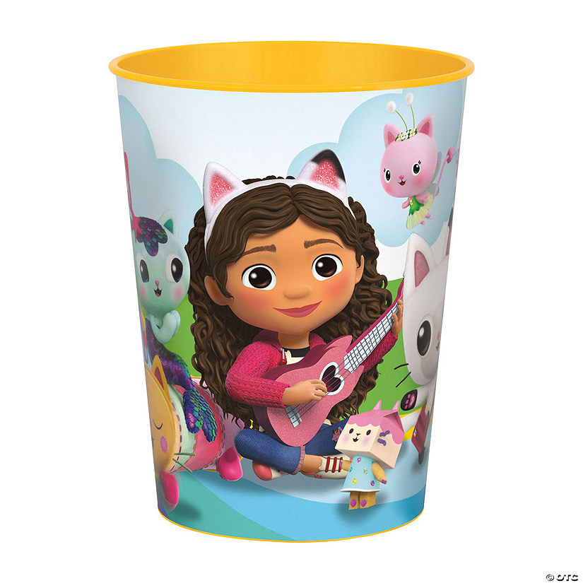 16 oz. DreamWorks Gabby&#8217;s Dollhouse&#8482; Party Reusable Plastic Favor Tumbler Image