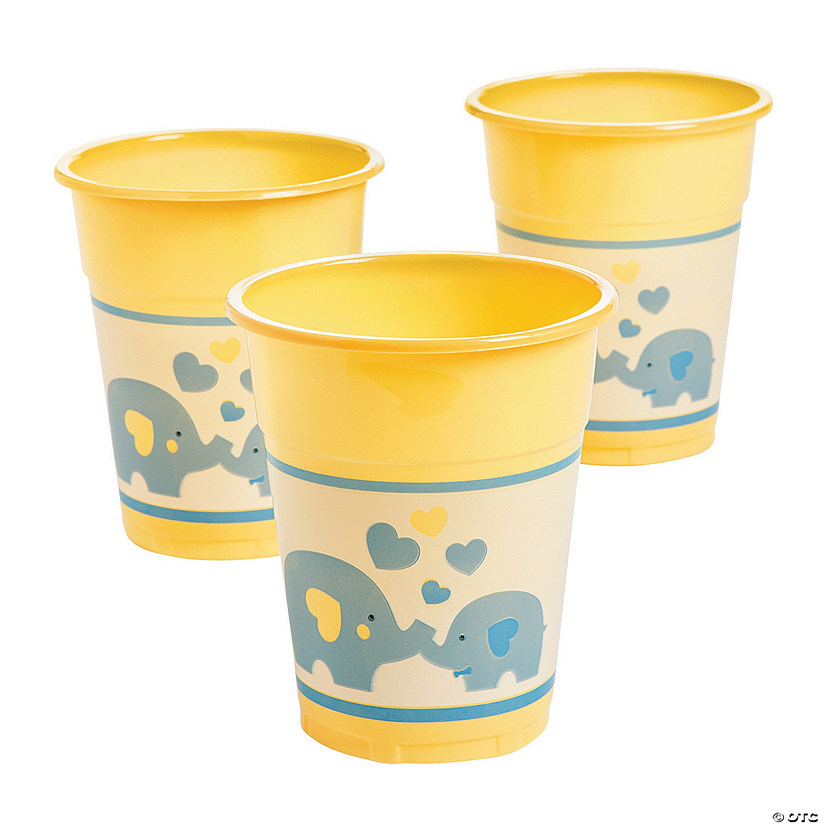16 oz. Little Peanut Disposable Plastic Cups - 25 Ct. Image