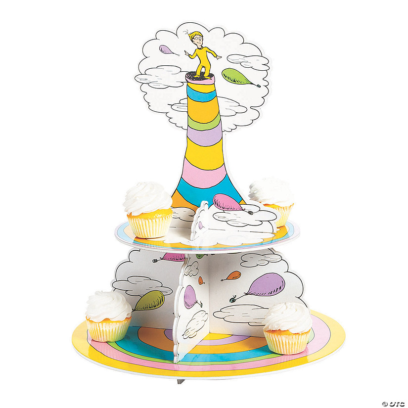 16" x 19 3/4" Dr. Seuss&#8482; Oh, the Places You&#8217;ll Go! Foam Cupcake Stand Image