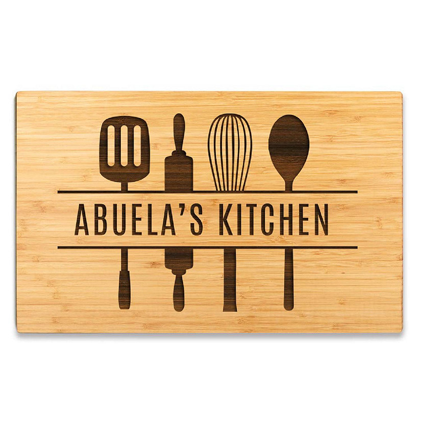 17.75x11 Abuela's Kitchen Utensils Board Image