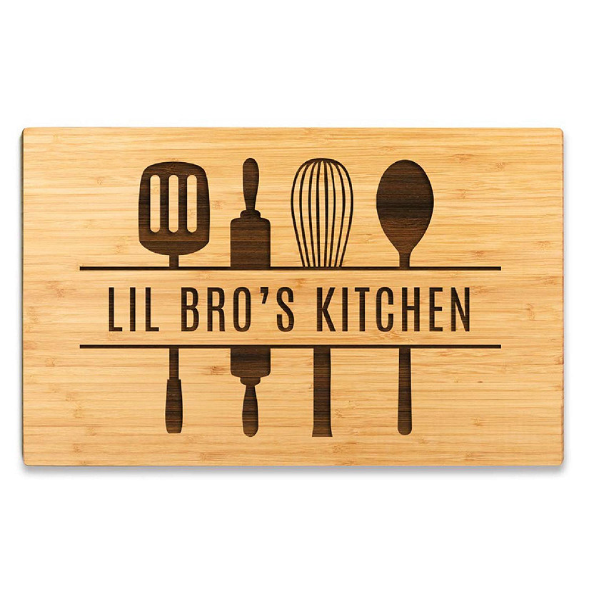 17.75x11 Lil Bro Kitchen Utensils Board Image