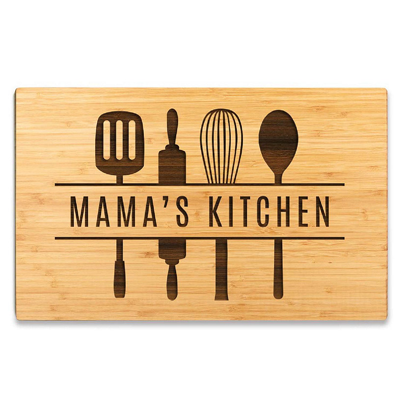 17.75x11 Mama's Kitchen Utensils Board Image
