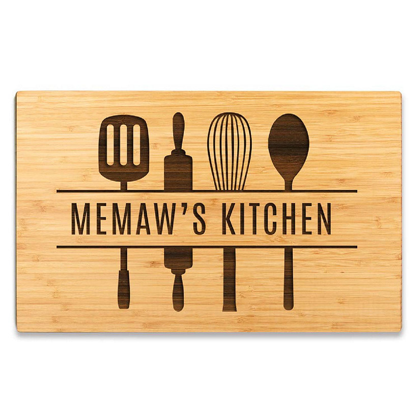 17.75x11 Memaw's Kitchen Utensils Board Image