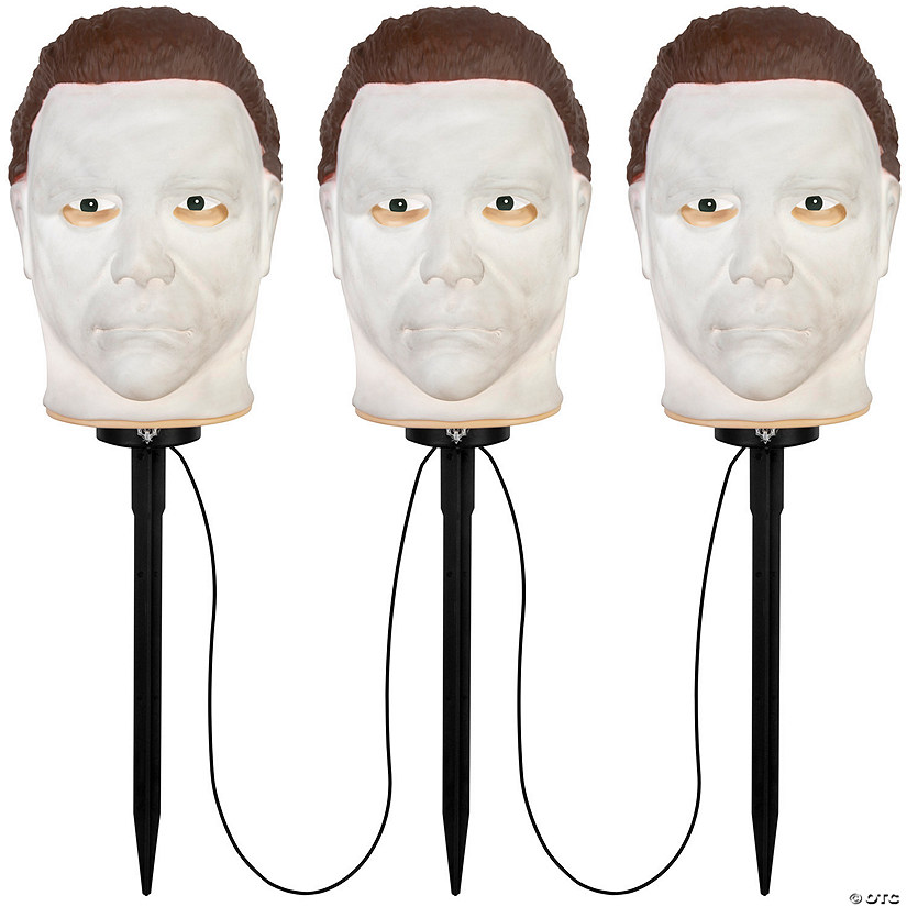 18" Halloween&#8482; (1978) Michael Myers Pathway Yard Stakes with Sound - 3 Pc. Image