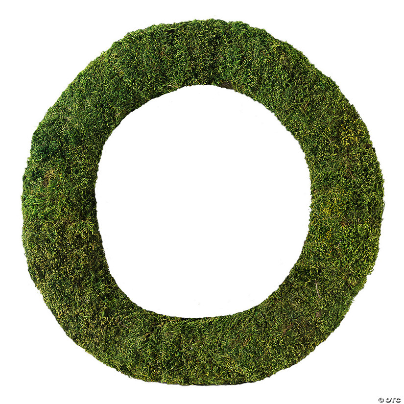 18" Sheet Moss Wreath Image