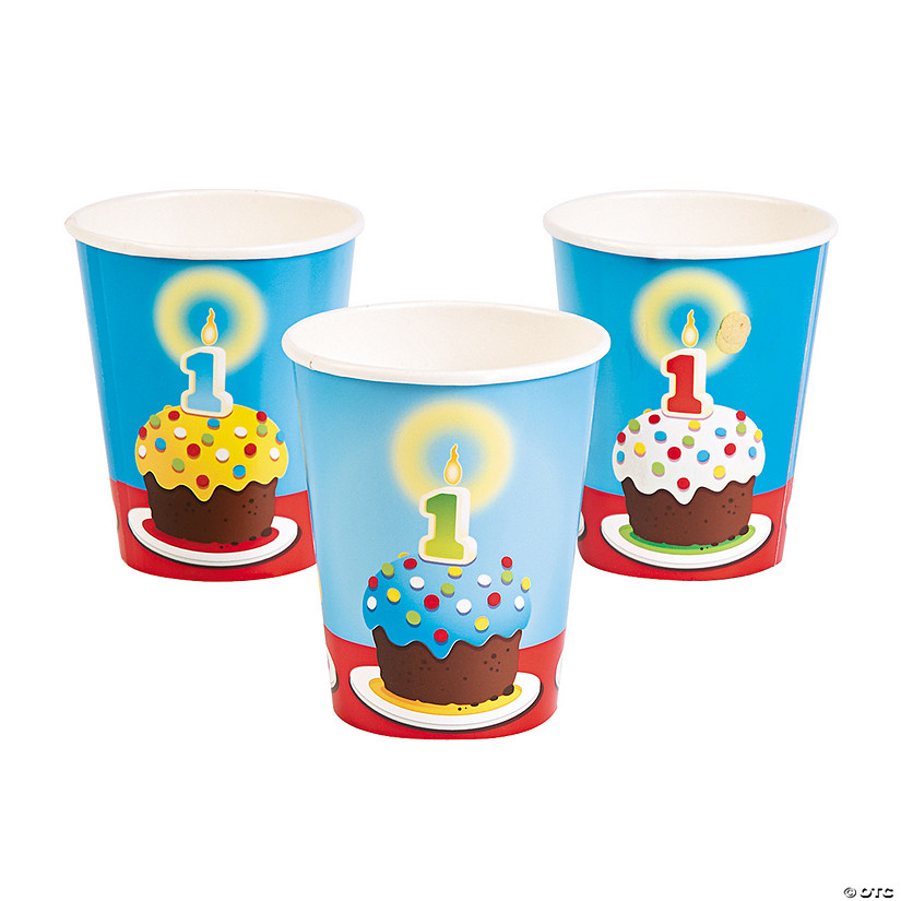 1st Birthday Bear  Cups Image
