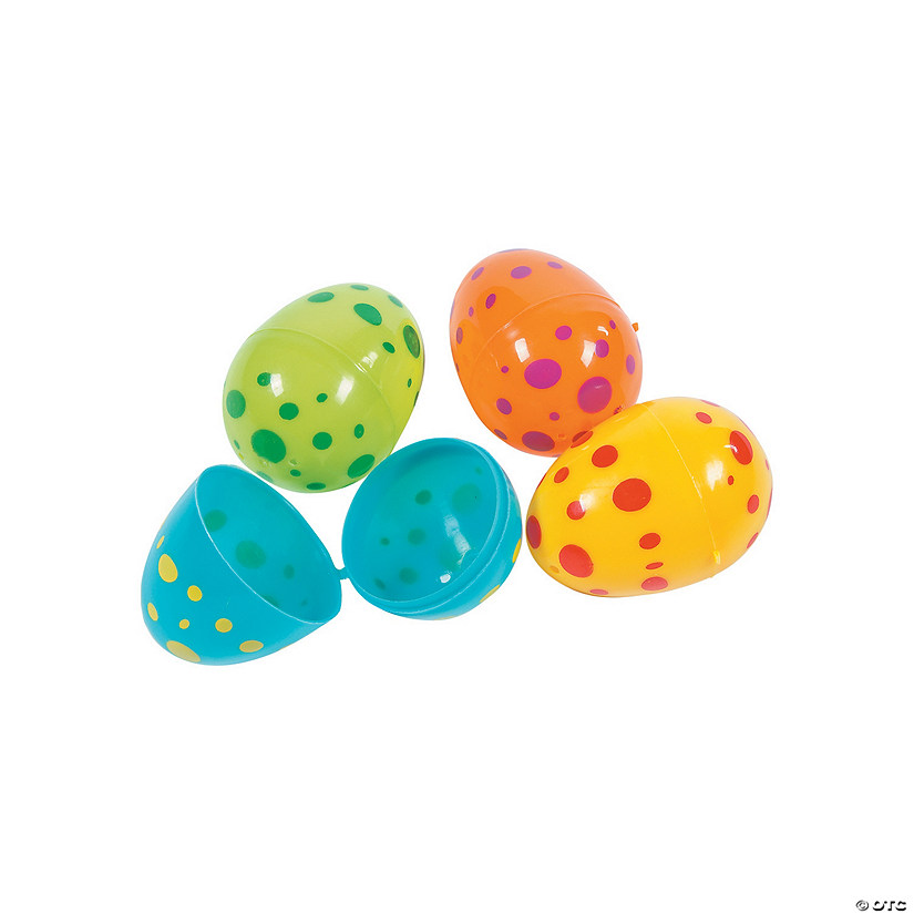 2 1/2" Dino Easter Eggs - 12 Pc. Image
