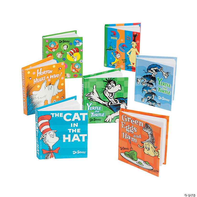 2 1/2" x 3" Dr. Seuss&#8482; Book Cover Little Paper Notebooks - 24 Pc. Image