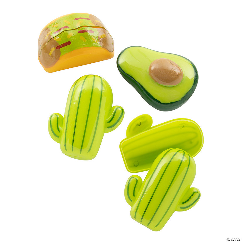 2 3/4" Fiesta Plastic Easter Eggs &amp;#8211; 12 Pc. Image
