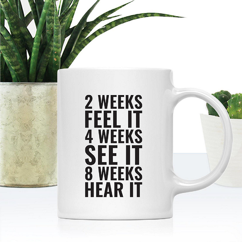 2-4-8 Weeks Results Ceramic Mug Image