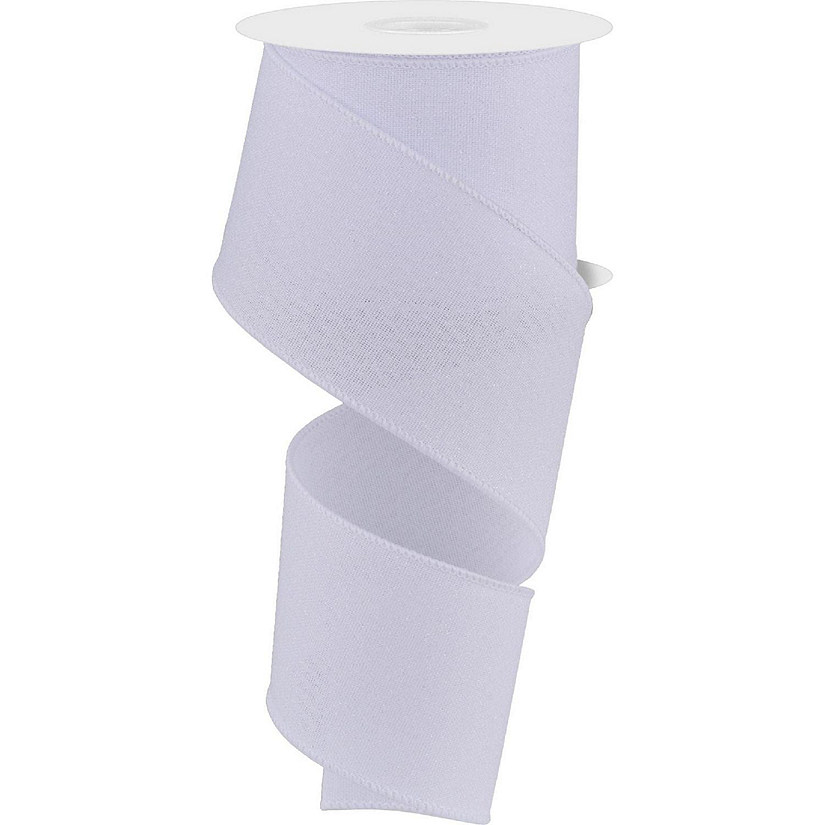 2.5" Crystal Shine Ribbon: White (10 Yards) Image