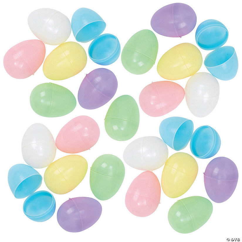 2" Bulk 432 Pc. Mega Pastel Plastic Easter Eggs - 432 Pc. Image