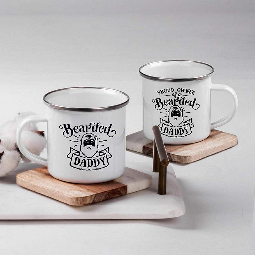 2 Campfire Mug Bearded Daddy/Proud Owner Image