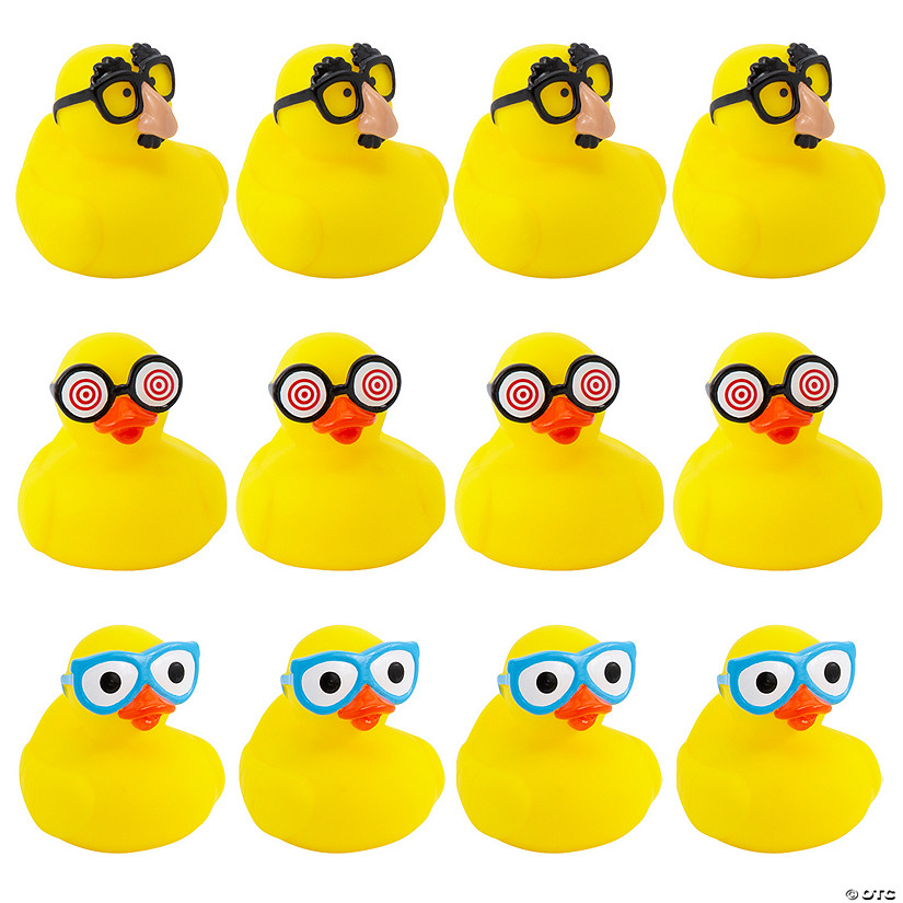 2" Classic Gags Rubber Ducks - 12 Pc. Image