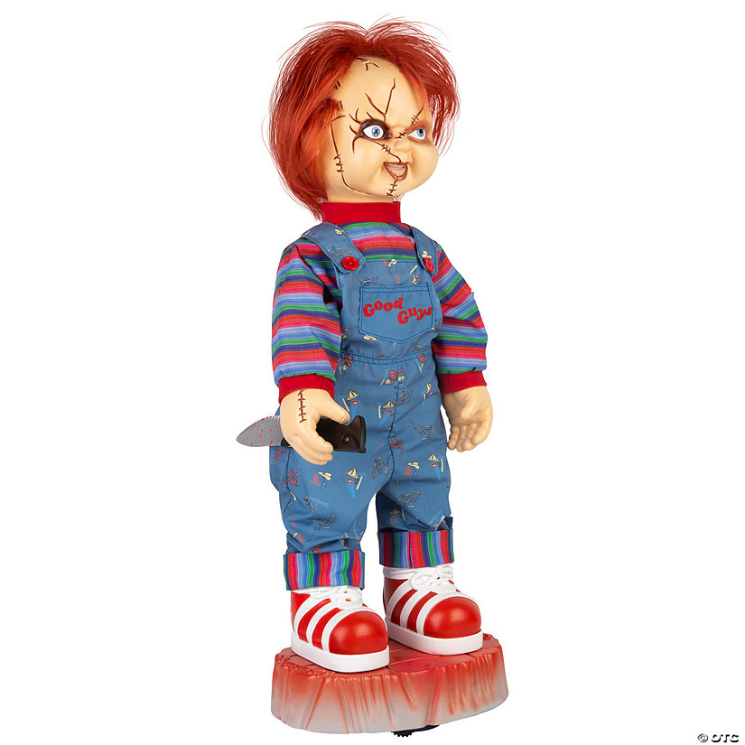 2 Ft. Chucky Animated Halloween Prop Image