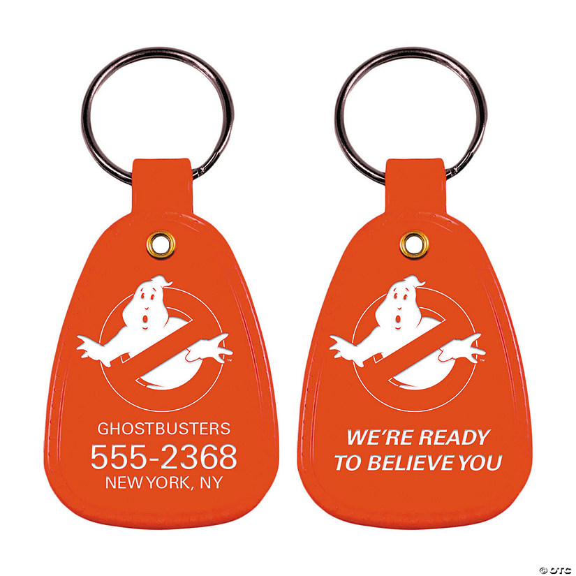 2" Ghostbusters&amp;#8482; Retro Full-Color Metal Keychain Image