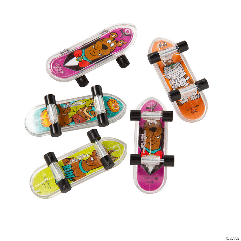 2" Mini Scooby-Doo!&amp;#8482; Halloween Plastic. Skateboards &amp;#8211; 36 Pc. Image
