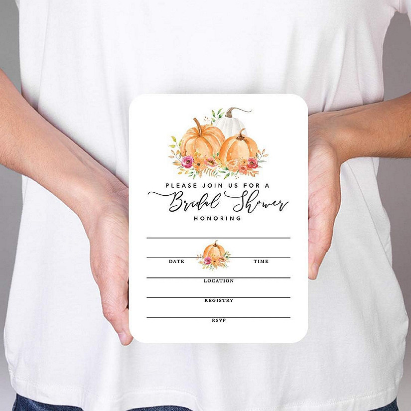 20 Autumn Fall Join Us Bridal Shower Image