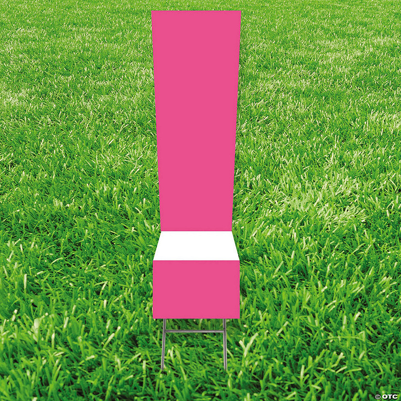 20" Exclamation Point ! Yard Signs Image