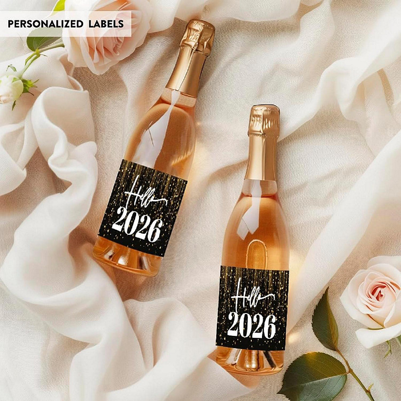 20 New Years Eve Mini Labels Hello 2026 Image