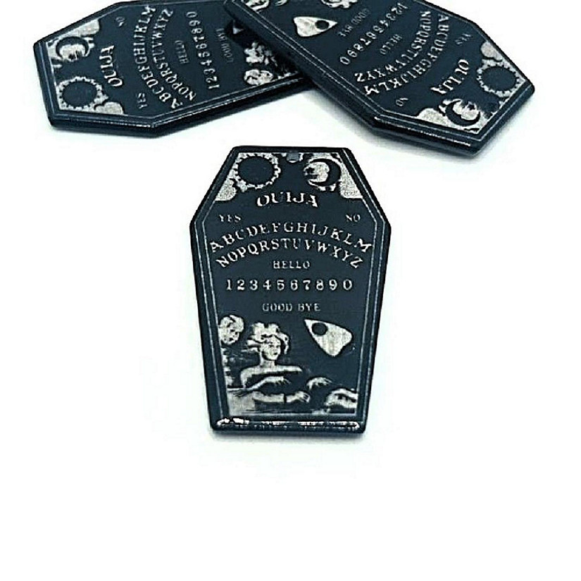 20 Pcs Black Ouija Charms Image
