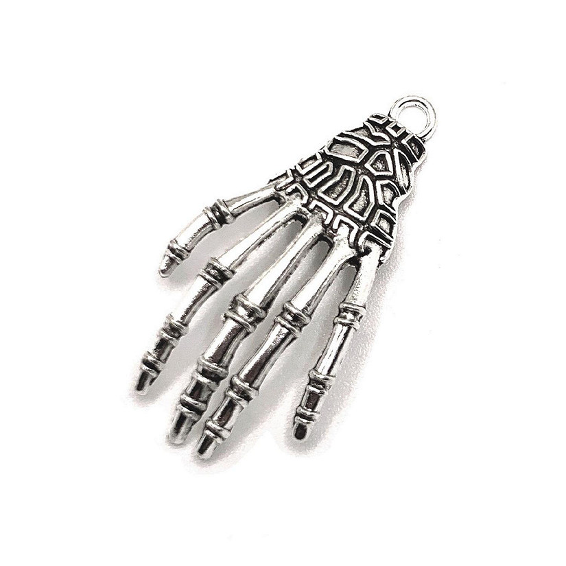 20 Pcs Halloween Skeleton Hand Pendants Image