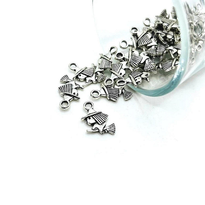 20 Pcs Halloween Tiny Witch Charms Image