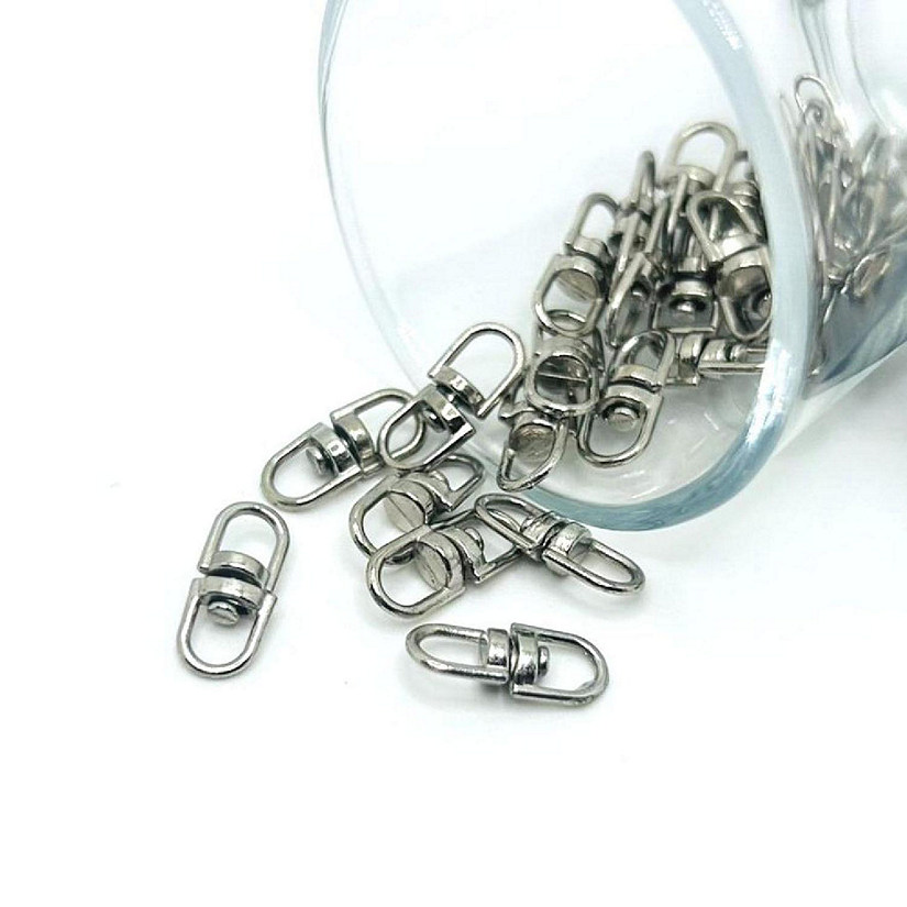 20 Pcs Keychain Swivel Connectors Image