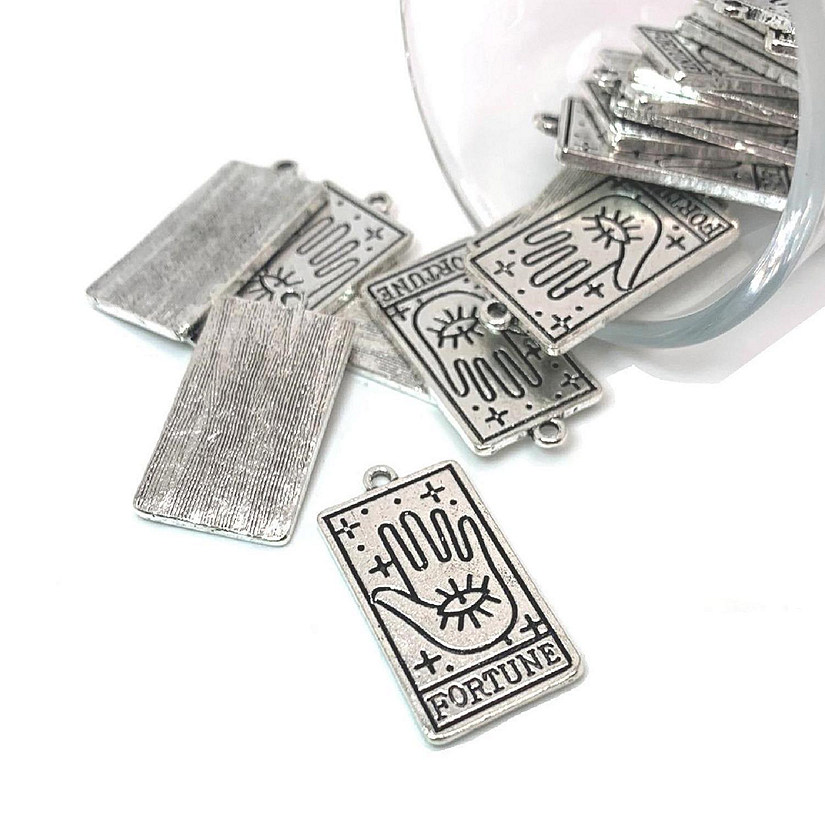 20 Pcs The Fortune Tarot Card Charms Image