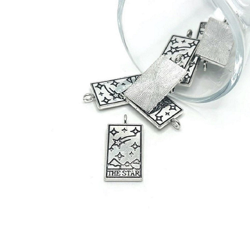 20 Pcs The Star Tarot Card Charms Image