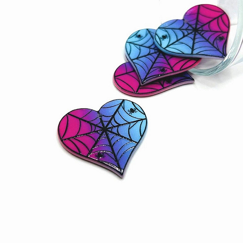 20 Pcs Valentine's Day Heart Charms Image