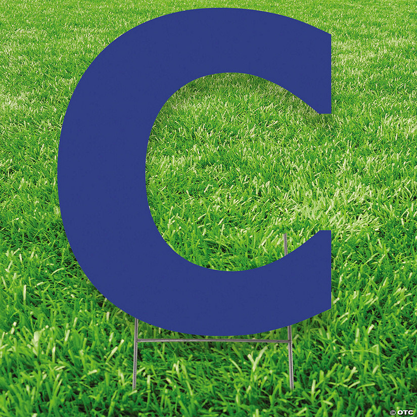 20" x 20" Letter C Yard Signs Image