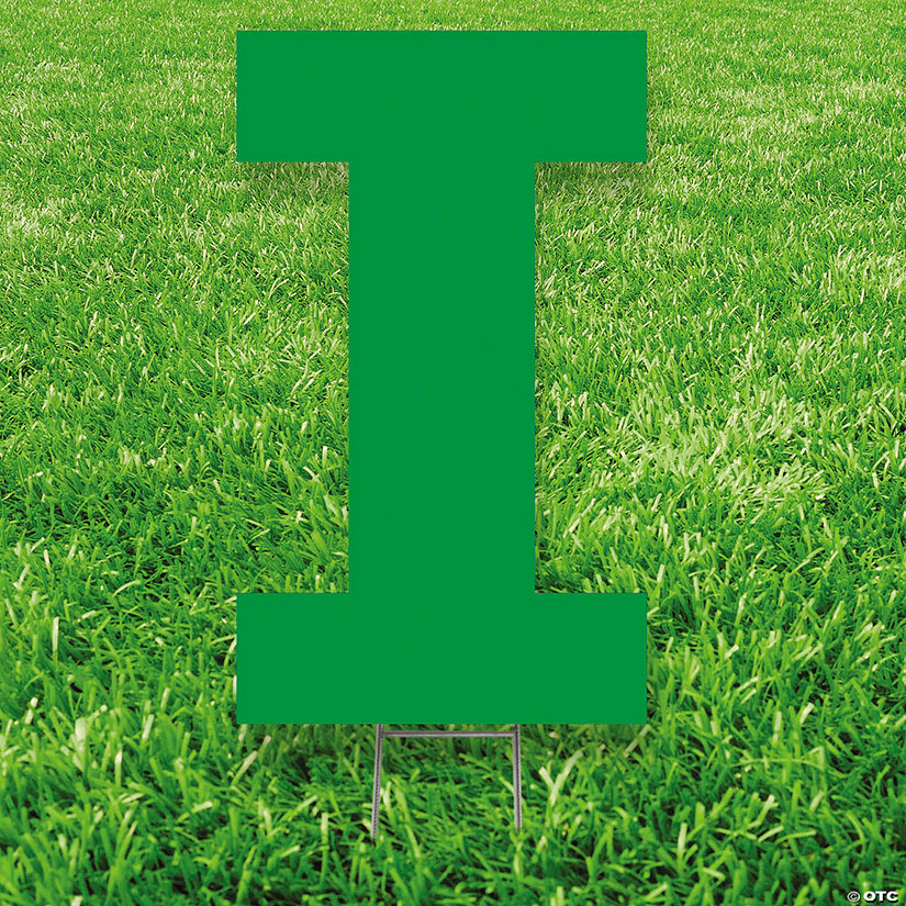20" x 20" Letter I Yard Signs Image