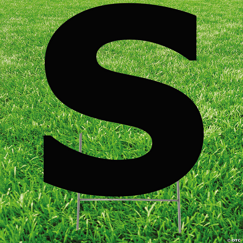 20" x 20" Letter S Yard Signs Image