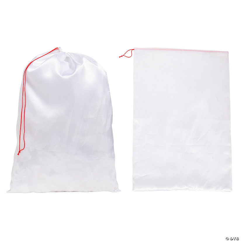 20" x 30" Santa Sack Satin Drawstring Bag Image