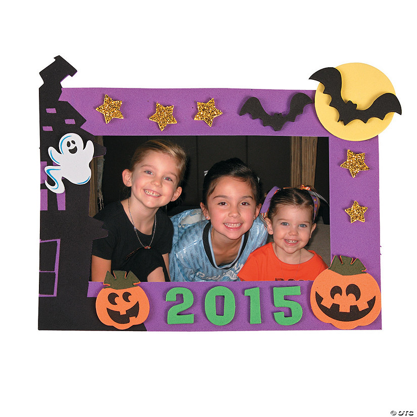 2015 Halloween Picture Frame Craft Kit Discontinued