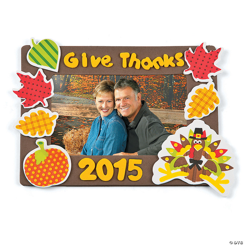 2015 Thanksgiving Picture Frame Craft Kit Discontinued