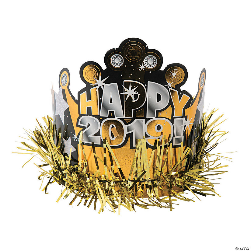 2019 New Year's Eve Crowns - Discontinued