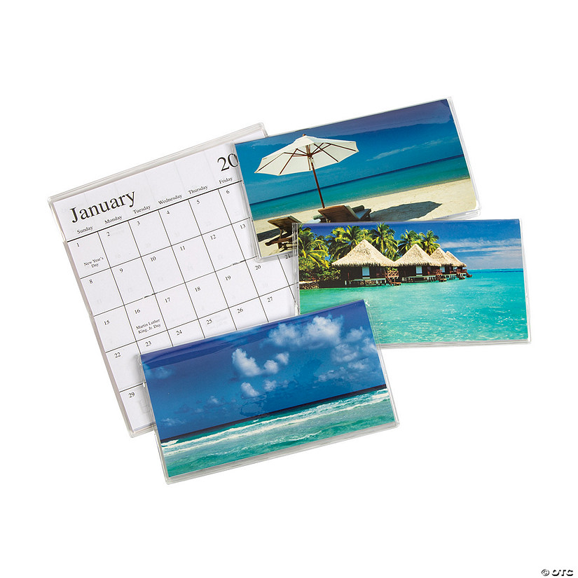 2022 2023 Tropical Pocket Calendars 12 Pc.