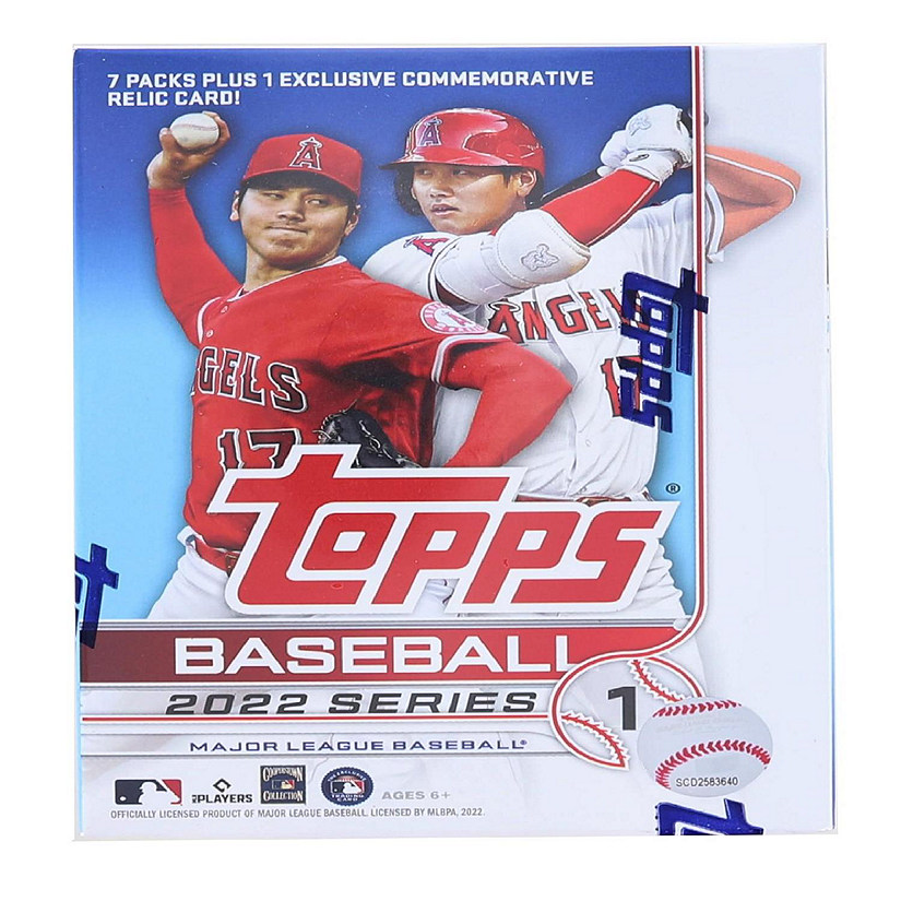 2022 Topps Baseball Series 1 Relic Box  7 Packs Image