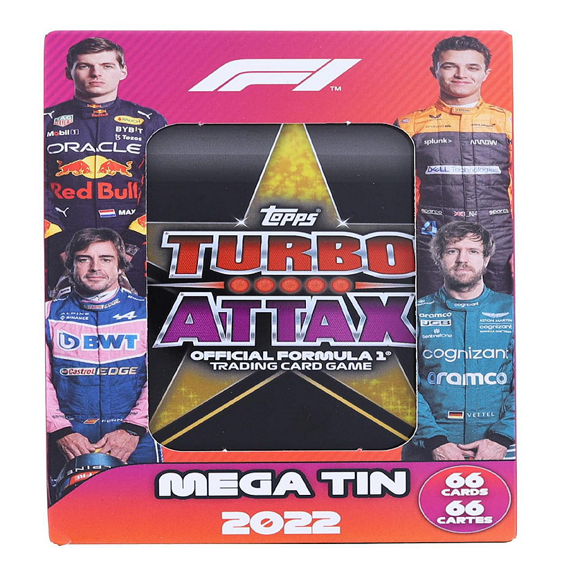 2022 Topps Formula 1 Racing Turbo Attax Mega Tin  Future Legends Image