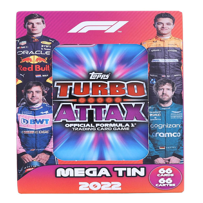 2022 Topps Formula 1 Racing Turbo Attax Mega Tin  Super Elite Image