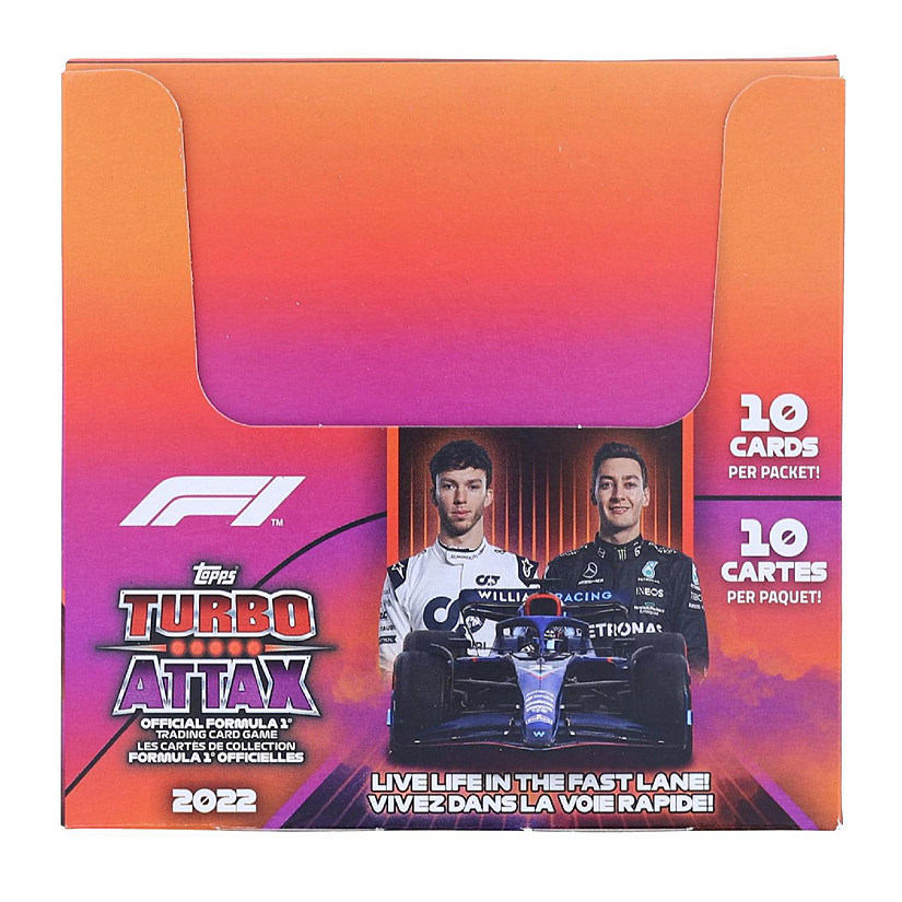 2022 Topps Formula 1 Turbo Attax Display Box  24 Packs Image