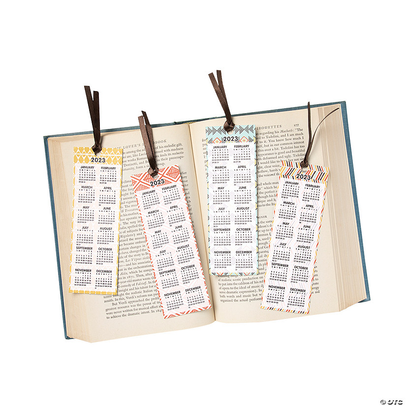 2023 Calendar Bookmarks - 48 Pc. | Oriental Trading