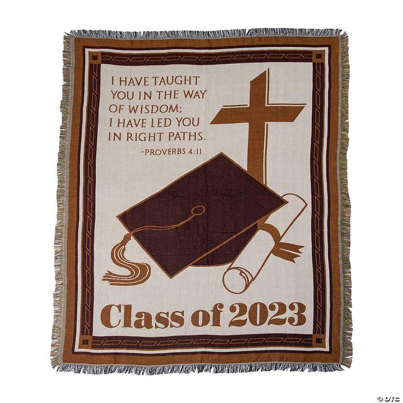 2023 Religious Graduation Throw Image