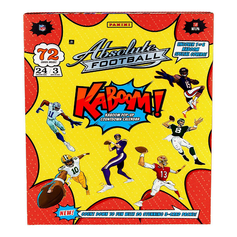 2024 Panini KABOOM Absolute Football Countdown Calendar Image
